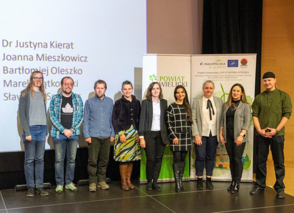 Uczestnicy konferencji klimatycznej w Wieliczce