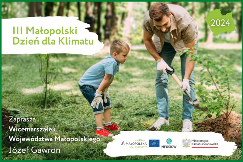 Plakat 3. Małopolski dzien dla klimatu