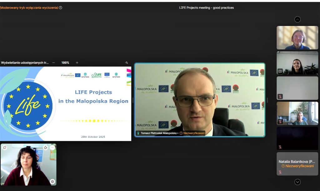 Małopolska gospodarzem spotkania projektów LIFE