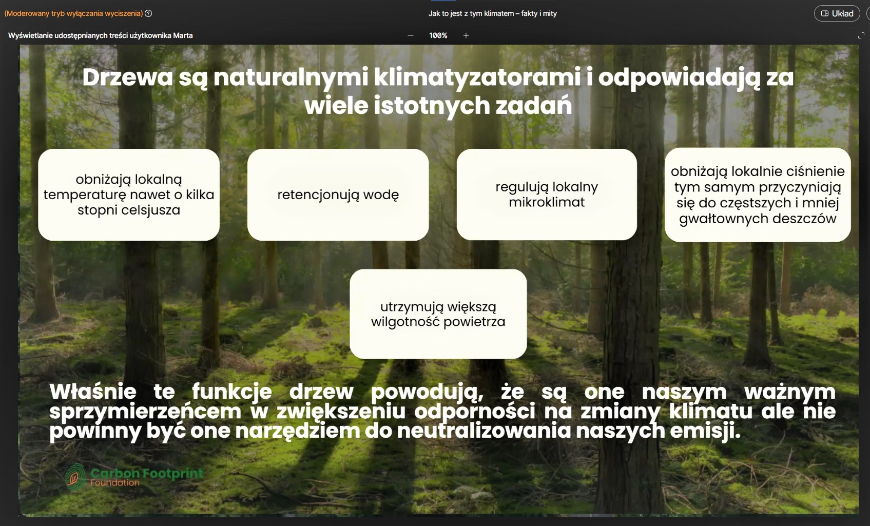 Slajd z prezentacji "Jak to jest z tym klimatem"