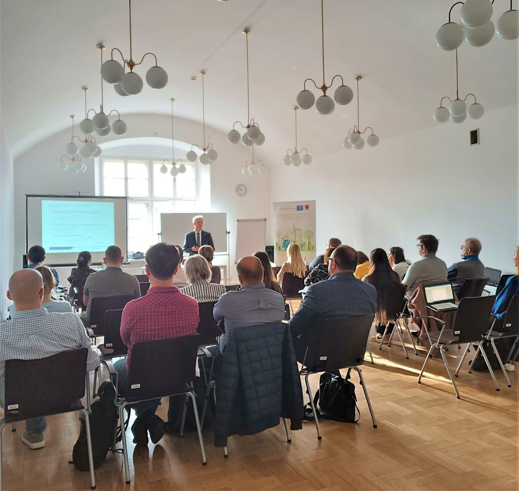 Doradcy podczas udziału w szkoleniu