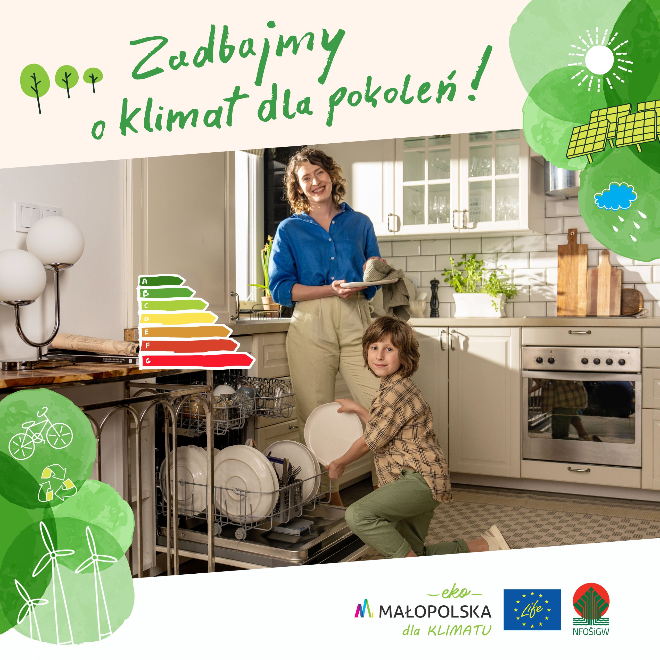 Zadbajmy o klimat dla pokoleń zmywanie