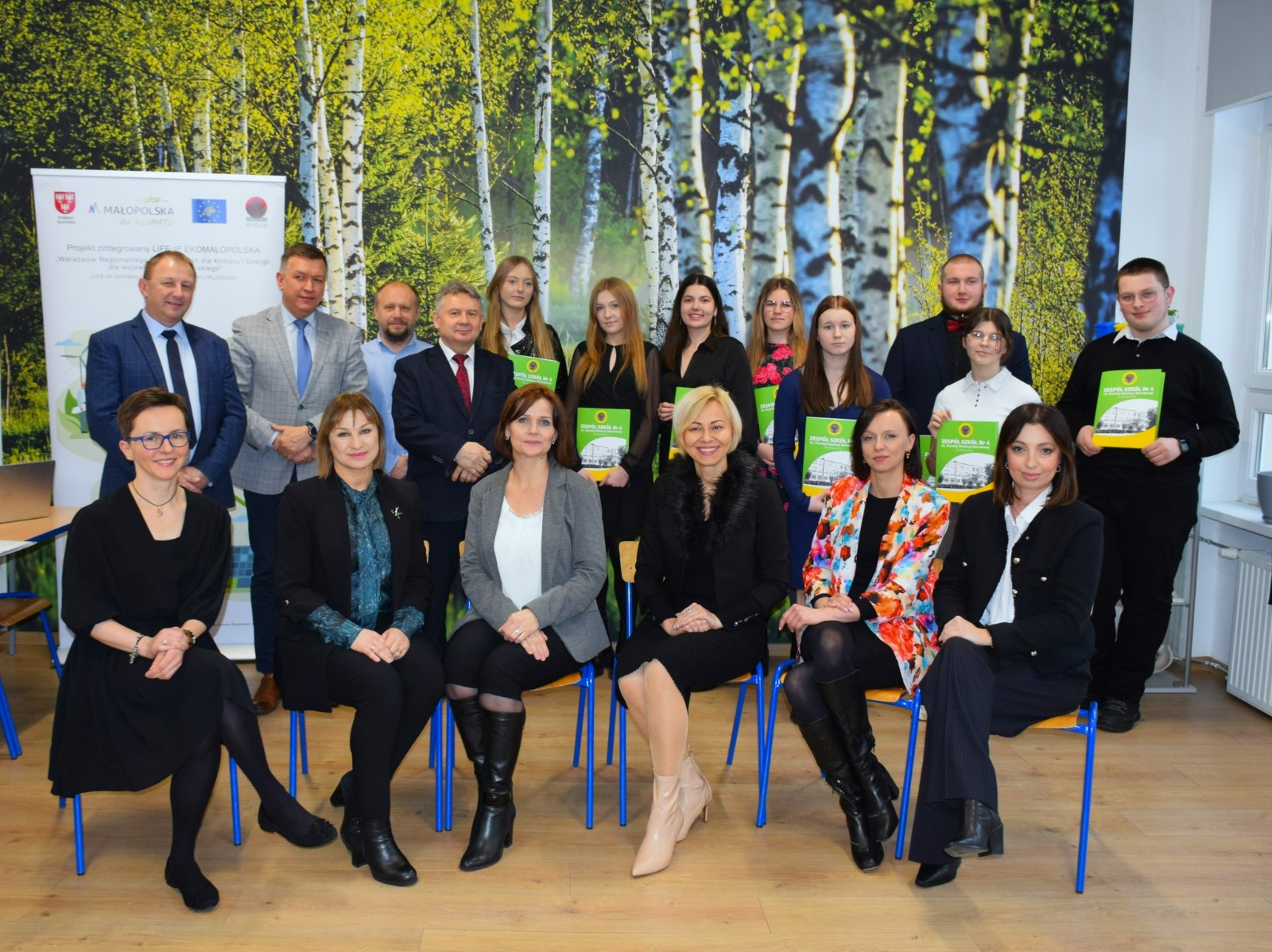 Konferencja w ZS Nr 4 w Olkuszu