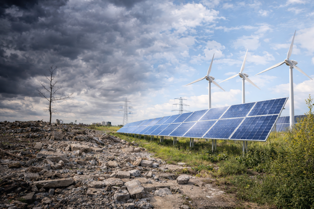 Tereny zdegradowane jako szansa dla zielonej energii w Małopolsce