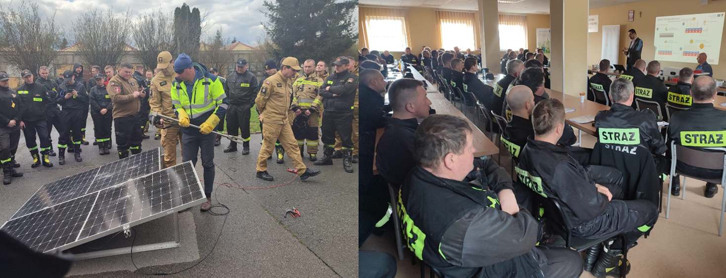 Strażacy na szkoleniu
